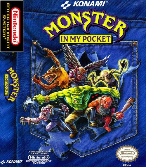 Monster In My Pocket - Nintendo Entertainment System (NES) (Konami) video game collectible - Main Image 1