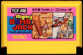 Mighty Bomb Jack - Nintendo Famicom video game collectible - Main Image 1
