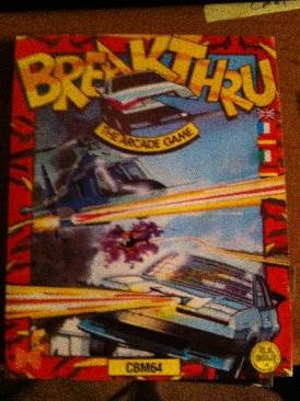BreakThru - Commodore 64 video game collectible [Barcode 5013442534038] - Main Image 1
