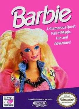 Barbie - Nintendo Entertainment System (NES) video game collectible - Main Image 1