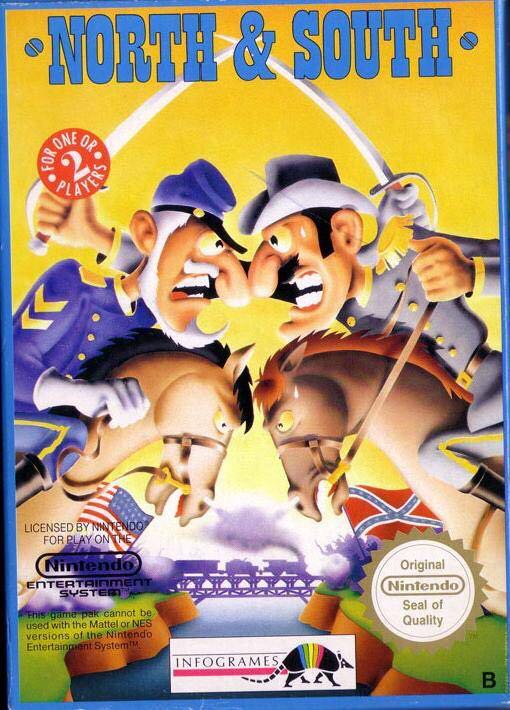 North And South - Nintendo Entertainment System (NES) video game collectible - Main Image 1