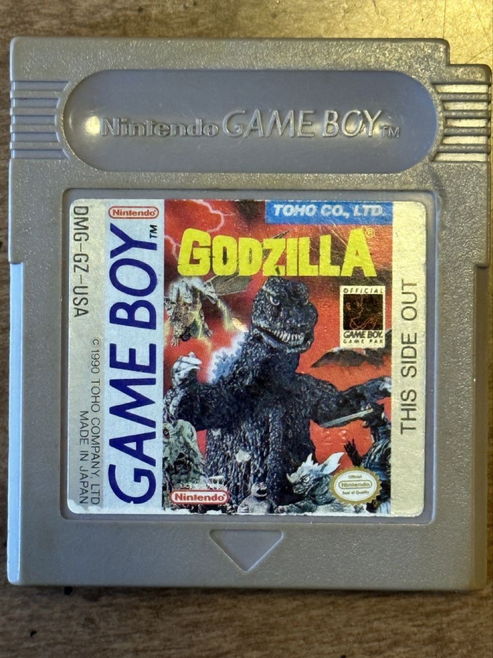 Godzilla - Nintendo Game Boy (Toho Co., LTD - 1) video game collectible - Main Image 2