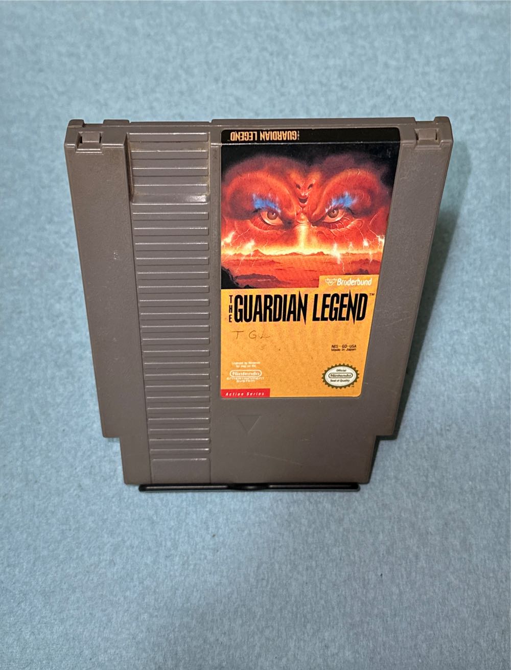 The Guardian Legend - Nintendo Entertainment System (NES) (Brøderbund 3) video game collectible - Main Image 3