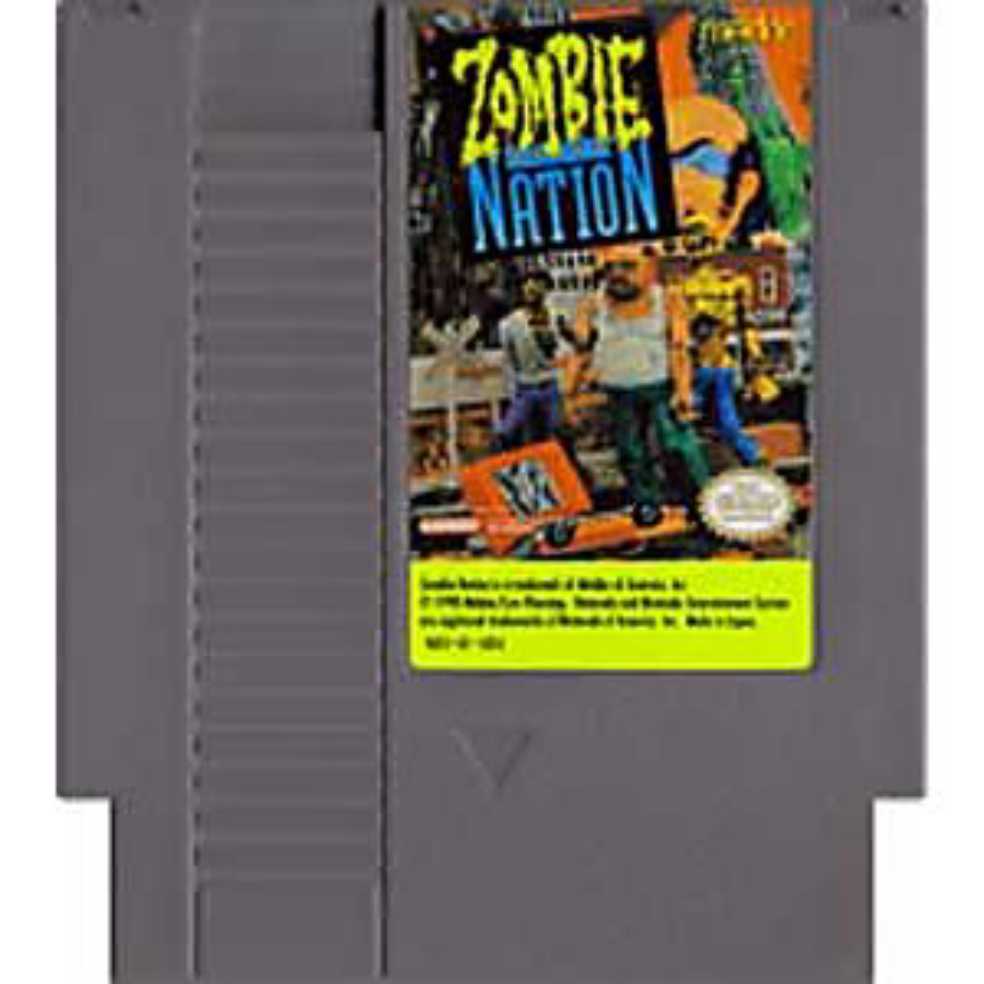 Zombie Nation - Nintendo Entertainment System (NES) video game collectible - Main Image 3