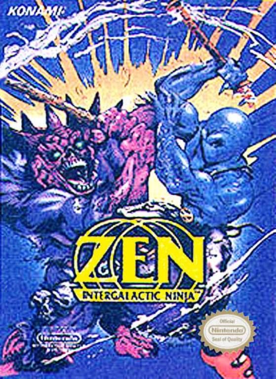 Zen: Intergalatic Ninja - Nintendo Entertainment System (NES) video game collectible - Main Image 1