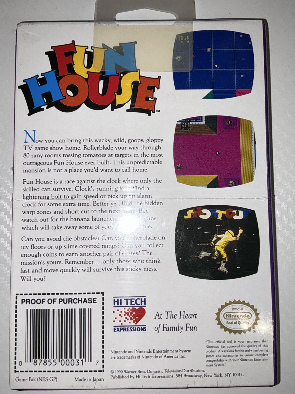 Fun House - Nintendo Entertainment System (NES) (Hi Tech Expressions) video game collectible - Main Image 2