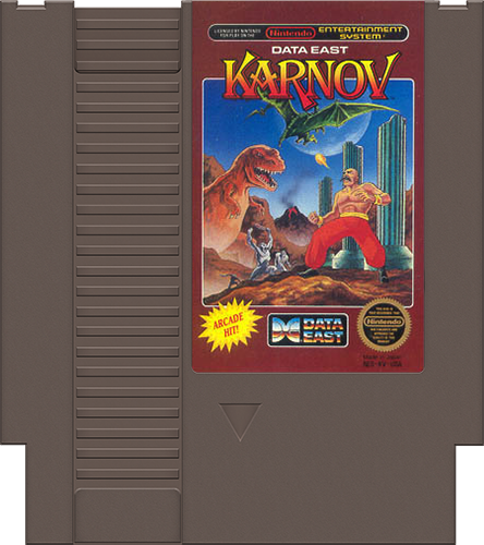 Karnov - Nintendo Entertainment System (NES) (Data East - 1) video game collectible [Barcode 013252002074] - Main Image 3