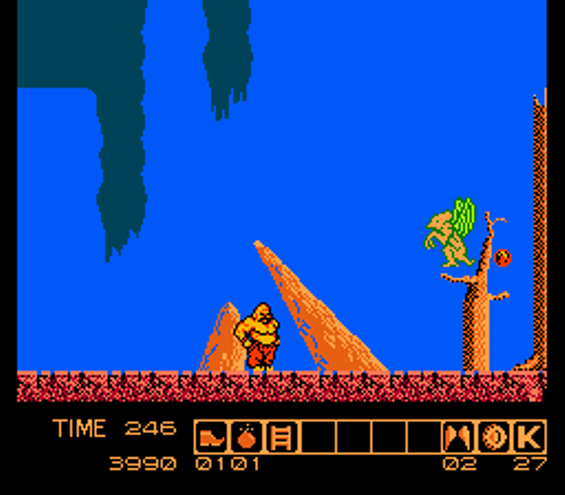 Karnov - Nintendo Entertainment System (NES) (Data East - 1) video game collectible [Barcode 013252002074] - Main Image 4