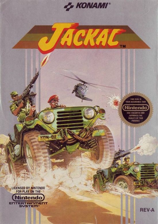 Jackal - Nintendo Entertainment System (NES) (Konami - 2) video game collectible - Main Image 1