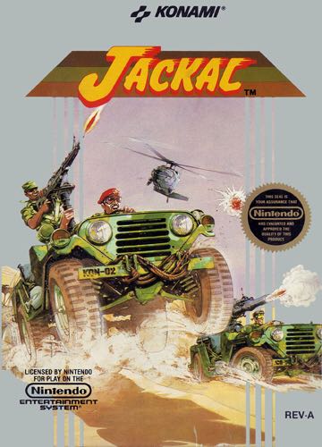 Jackal - Nintendo Entertainment System (NES) video game collectible - Main Image 1