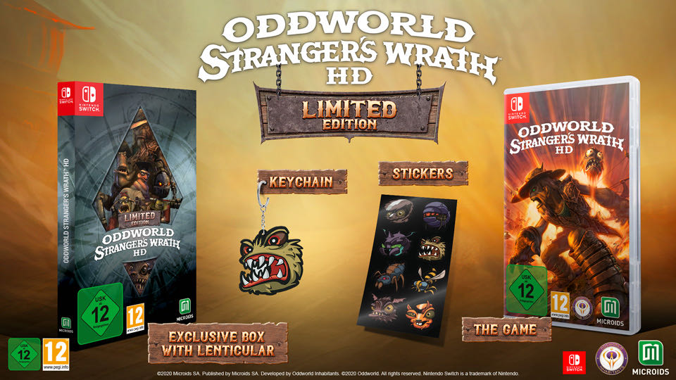 Oddworld Strangers Wrath Collectors Edition - Microsoft Xbox (Limited Run Games) video game collectible [Barcode 5030946043484] - Main Image 2