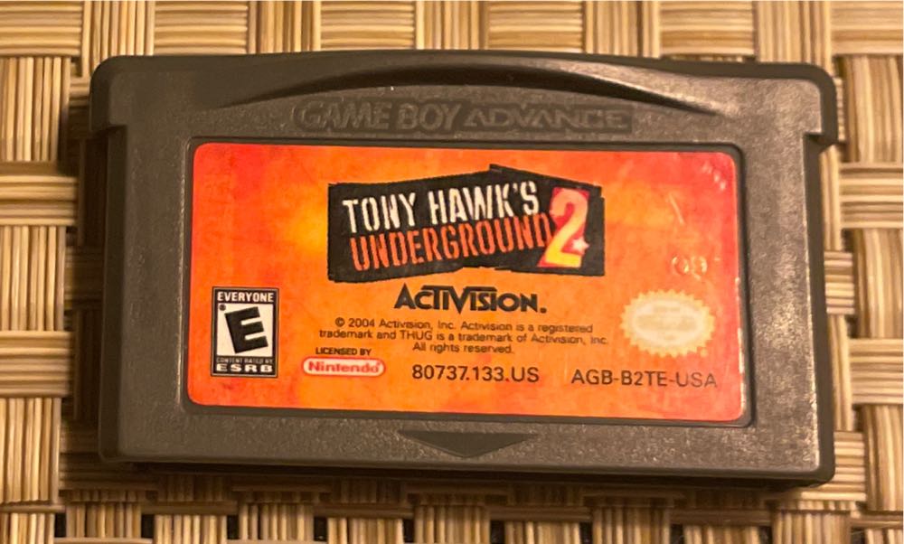 Tony Hawk’s UnderGround 2 - Nintendo Game Boy Advance (GBA) (Activision - 1) video game collectible [Barcode 5030917025945] - Main Image 3