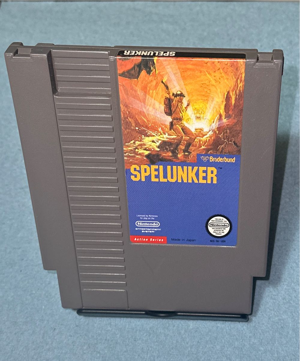 Spelunker - Nintendo Entertainment System (NES) video game collectible - Main Image 3