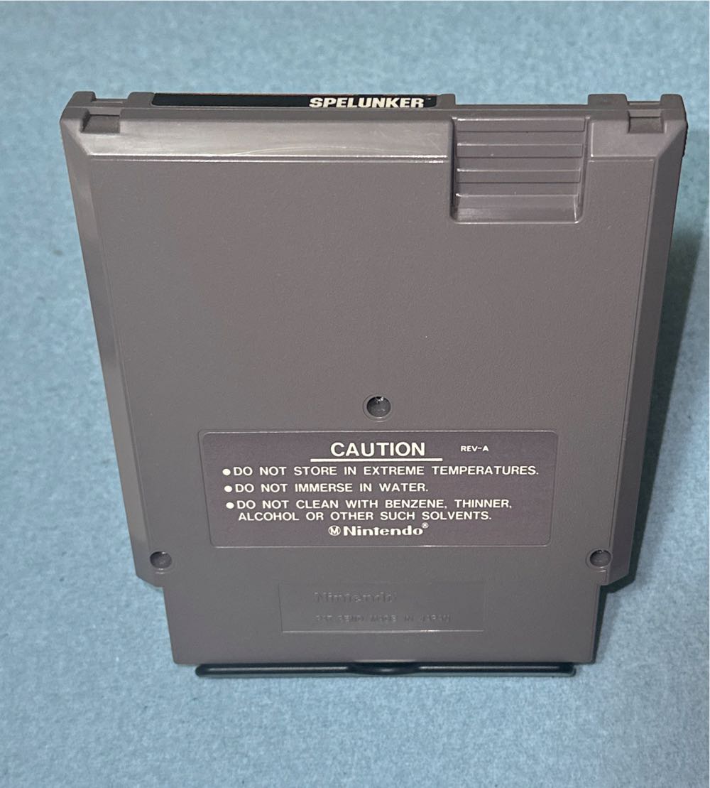 Spelunker - Nintendo Entertainment System (NES) video game collectible - Main Image 4