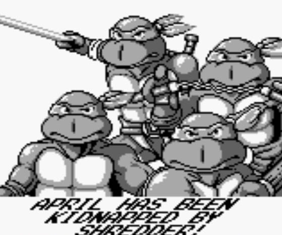 Teenage Mutant Ninja Turtles: Fall of the Foot Clan - Nintendo Game Boy (Konami - 1) video game collectible [Barcode 083717145035] - Main Image 3
