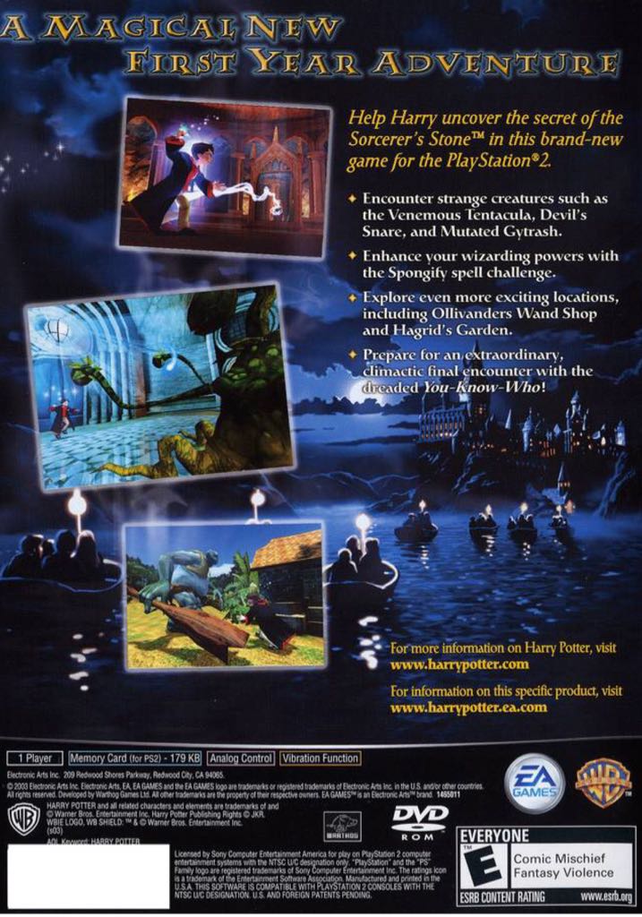 Harry Potter and The Sorcerer’s Stone - Microsoft Xbox video game collectible - Main Image 2