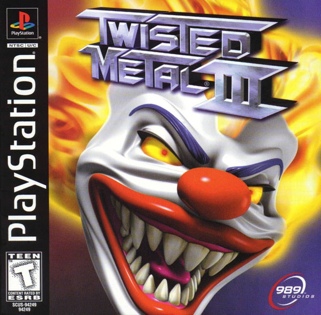 Twisted Metal III - Sony PlayStation video game collectible - Main Image 1