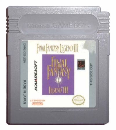 Final Fantasy Legend III - Nintendo Game Boy (Square Enix - 1) video game collectible [Barcode 020763120074] - Main Image 3