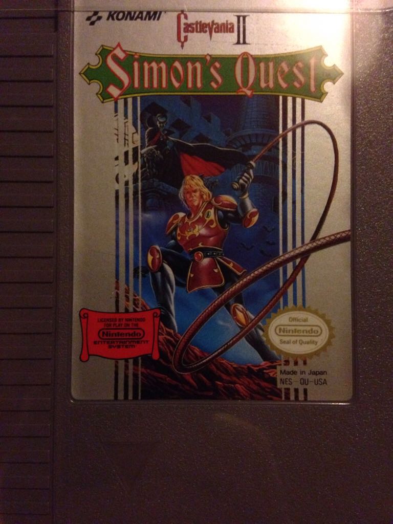Castlevania II: Simon’s Quest [NES] - Nintendo Entertainment System (NES) (Konami) video game collectible - Main Image 1
