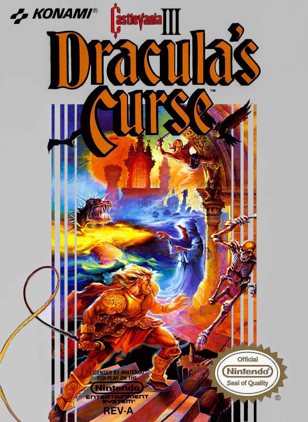 Castlevania III: Dracula’s Curse - Nintendo Entertainment System (NES) (Nintendo) video game collectible - Main Image 2