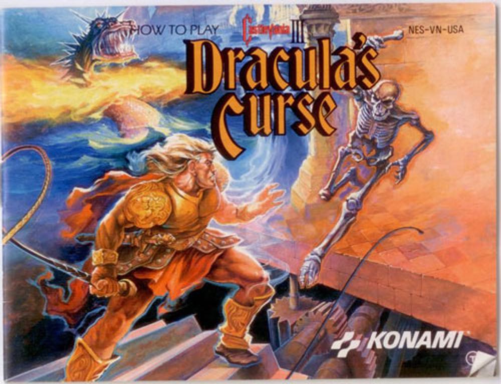 Castlevania III: Dracula’s Curse - Nintendo Entertainment System (NES) (Konami - 1) video game collectible - Main Image 2