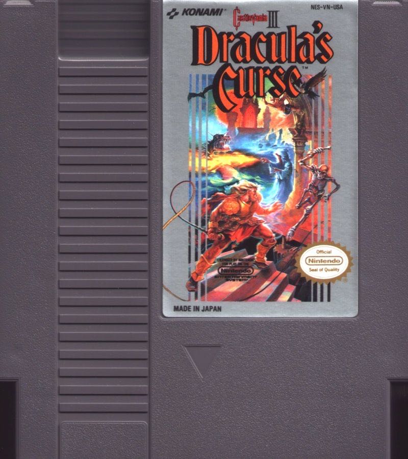 Castlevania III: Dracula’s Curse - Nintendo Entertainment System (NES) (Konami - 1) video game collectible - Main Image 3