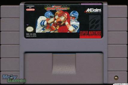 Super High Impact - Nintendo Super Nintendo Entertainment System (SNES) (Midway Games / Acclaim Entertainment - 1-2) video game collectible [Barcode 021481601067] - Main Image 2