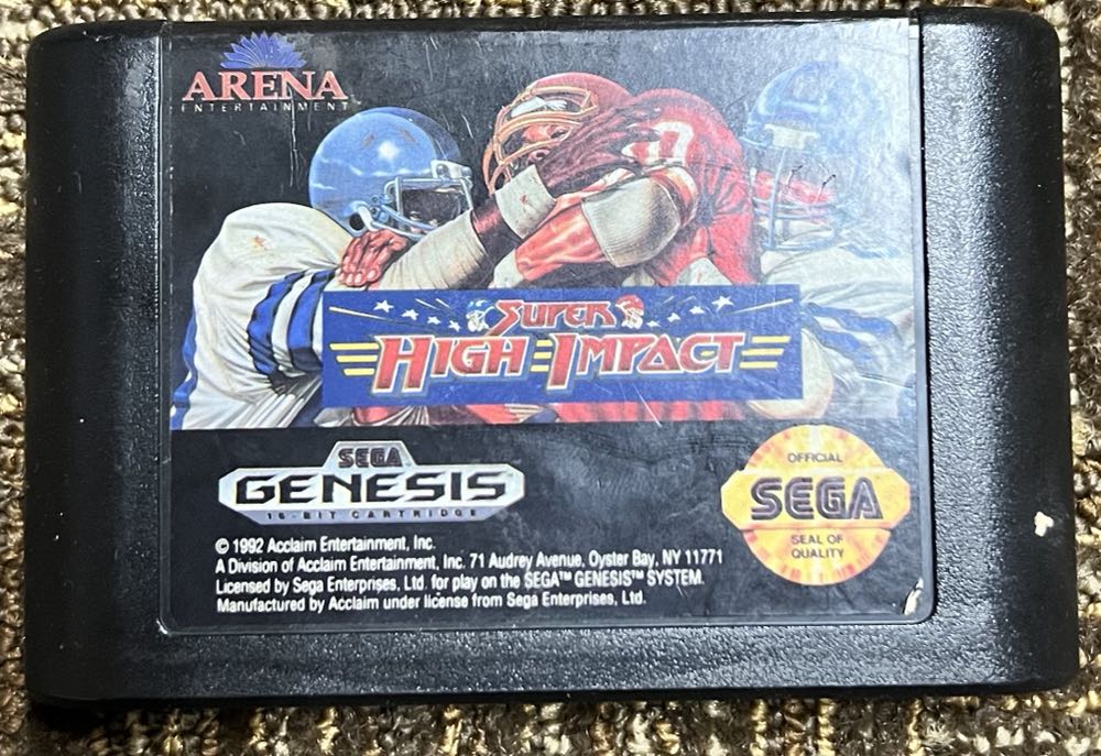 Super High Impact - Sega Genesis (Mega Drive) video game collectible - Main Image 2