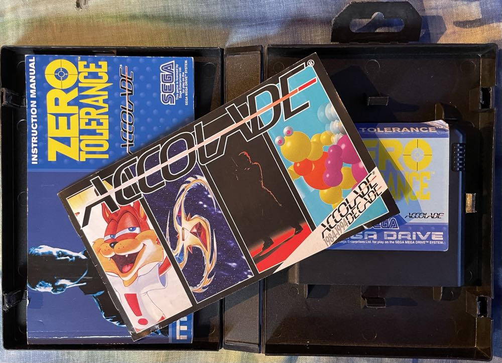 Zero Tolerance - Sega Mega Drive (Boite Et Notice - 1-2) video game collectible [Barcode 5020622066210] - Main Image 4