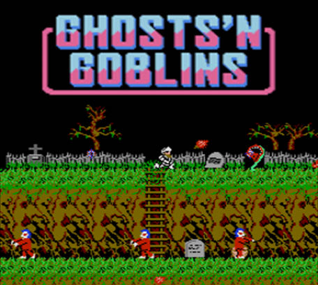 Ghosts ’n Goblins - Commodore Amiga (U.S. Gold) video game collectible - Main Image 2