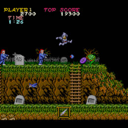 Ghosts ’n Goblins - Commodore Amiga (U.S. Gold) video game collectible - Main Image 4