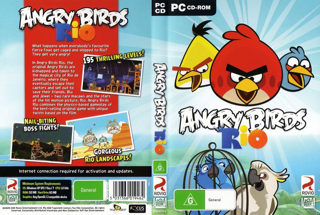 Angry Birds Rio - PC video game collectible - Main Image 2