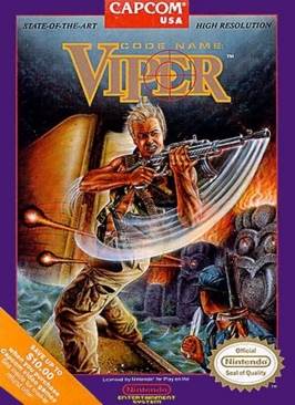 Code Name: Viper - Nintendo Entertainment System (NES) (Capcom) video game collectible - Main Image 1