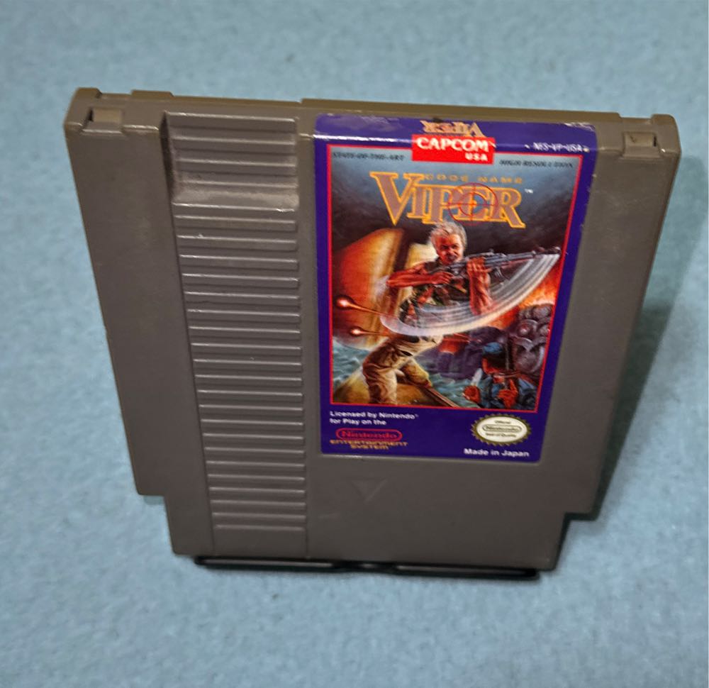 Code Name: Viper - Nintendo Entertainment System (NES) (Capcom) video game collectible - Main Image 3