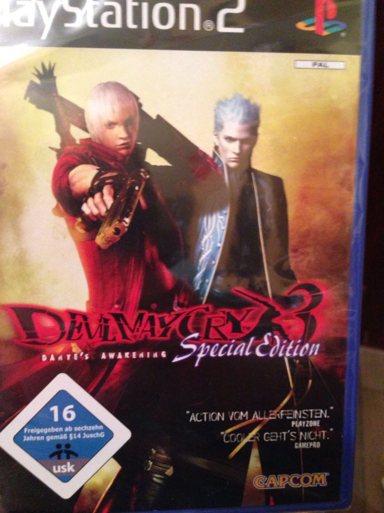 Devil May Cry 3 Dante’s Awakening - Microsoft Xbox video game collectible [Barcode 4012160230360] - Main Image 1