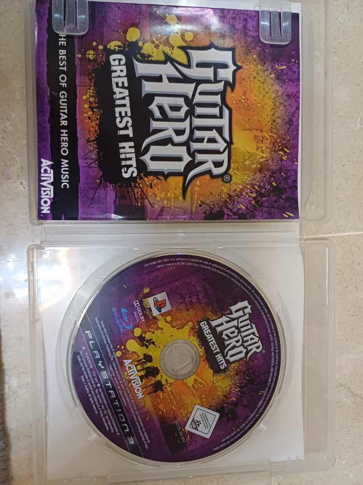 Guitar Hero: Greatest Hits - Sony PlayStation 3 (PS3) (Activision - 4) video game collectible [Barcode 5030917068638] - Main Image 3