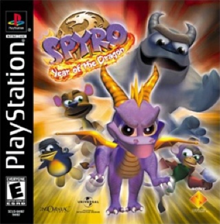 Spyro The Dragon 3: Year Of The Dragon - Sony PlayStation (1) video game collectible - Main Image 1