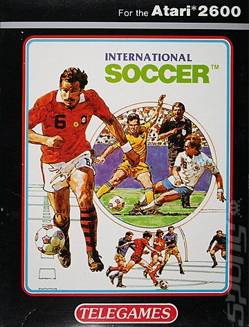 International Soccer - Atari 2600 (Telegames) video game collectible - Main Image 1