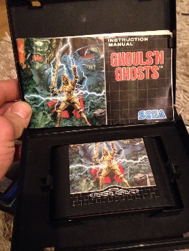 Super Ghouls ’N Ghosts - Sega Megadrive video game collectible - Main Image 1