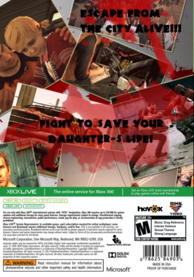 Dead Rising 2: Case Zero - Microsoft Xbox Live Arcade (XBLA) (Capcom - 1) video game collectible - Main Image 2