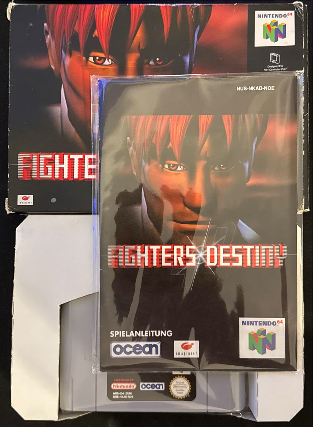 Fighters Destiny - Nintendo 64 (N64) (Ocean - 2) video game collectible [Barcode 5013156611049] - Main Image 3