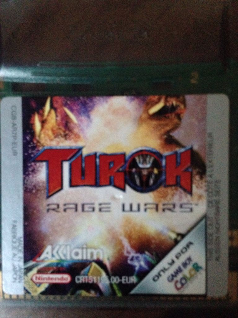 Turok: Rage Wars - Nintendo Game Boy Color (Acclaim) video game collectible - Main Image 1
