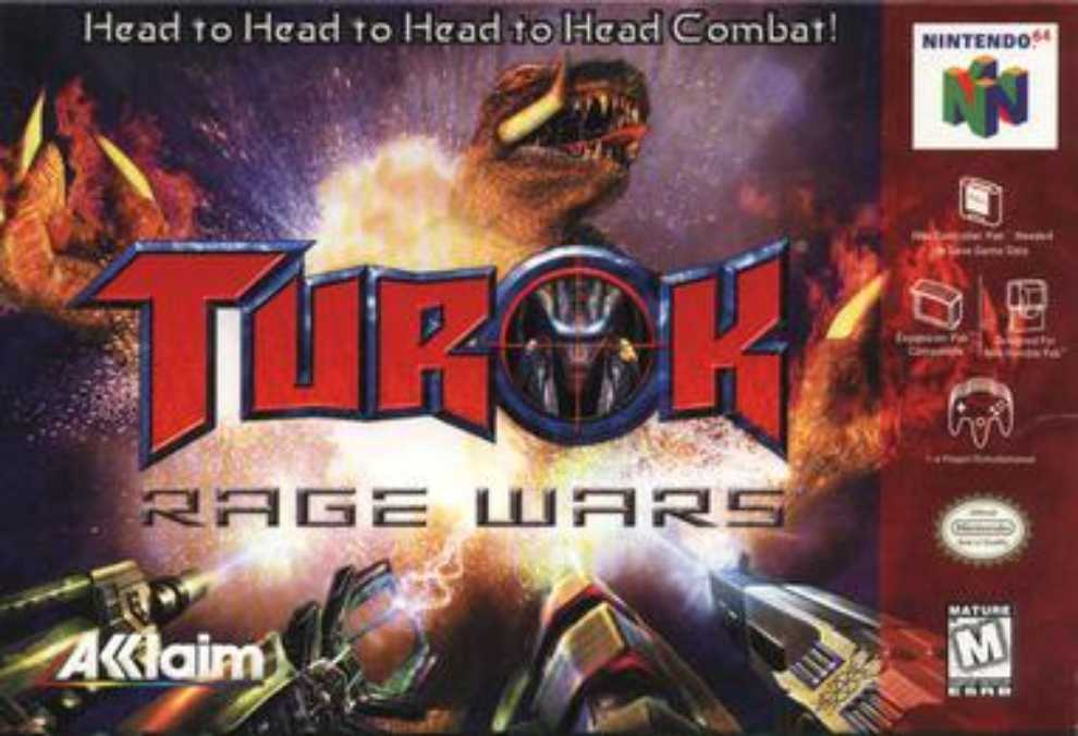 Turok: Rage Wars - Nintendo 64 (N64) (1-4) video game collectible - Main Image 2
