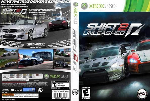 NFS Shift 2 Unleashed - Microsoft Xbox 360 video game collectible - Main Image 2