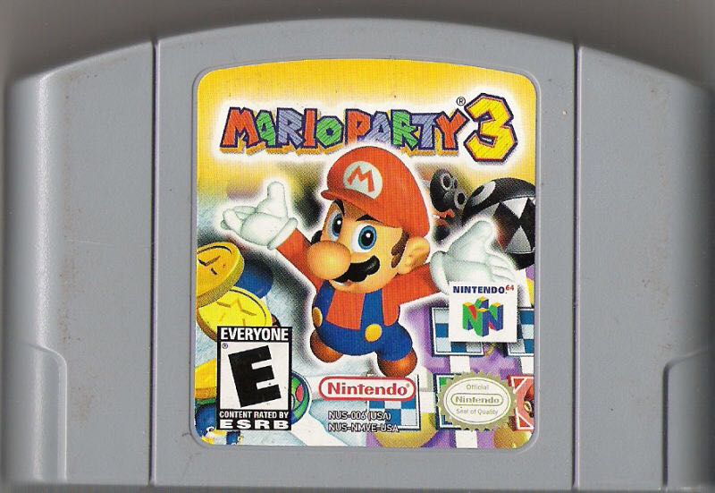 Mario Party 3 - Nintendo 64 (N64) (Nintendo - 4) video game collectible [Barcode 045496870898] - Main Image 3