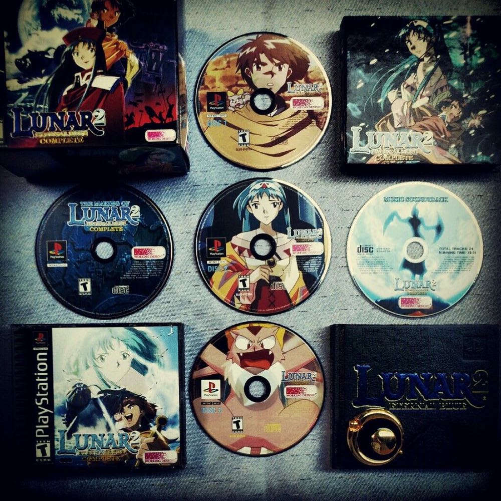 Lunar 2 : Eternal Blue Complete - Sony PlayStation (Game Arts - 1) video game collectible [Barcode 4997766200057] - Main Image 3