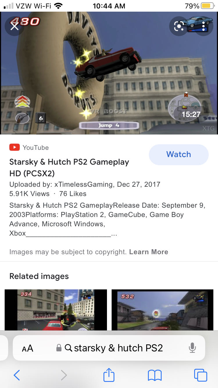 Starsky & Hutch - Sony PlayStation 2 (PS2) (Gotham Games - 2) video game collectible [Barcode 744788011260] - Main Image 3