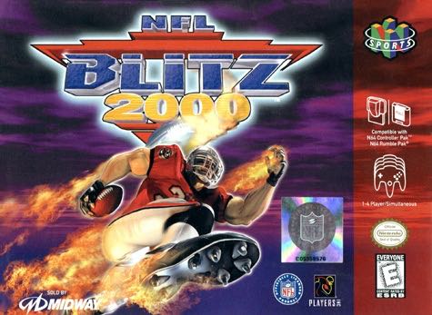 NFL Blitz 2000 - Nintendo 64 (N64) video game collectible - Main Image 1