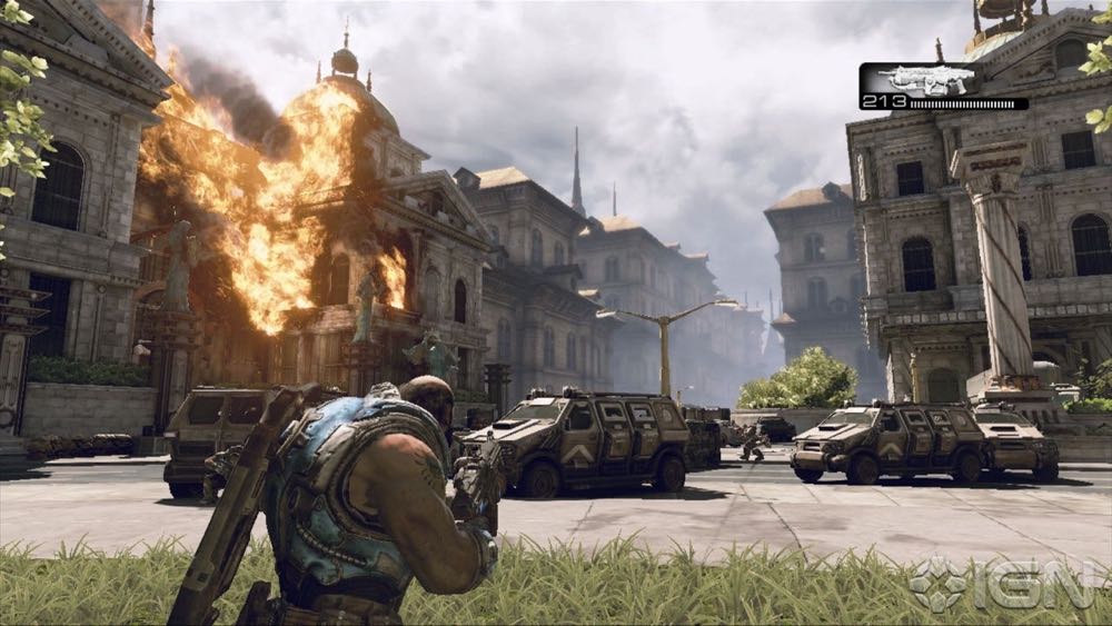 Gears Of War 3 - Microsoft Xbox 360 (Microsoft Game Studios - 1) video game collectible [Barcode 885370212884] - Main Image 4