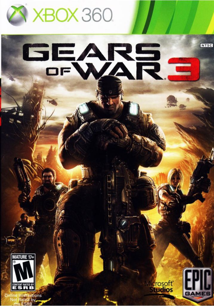 Gears Of War 3 - Microsoft Xbox 360 video game collectible - Main Image 1